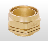 B/W 4 Parts Brass Cable Gland